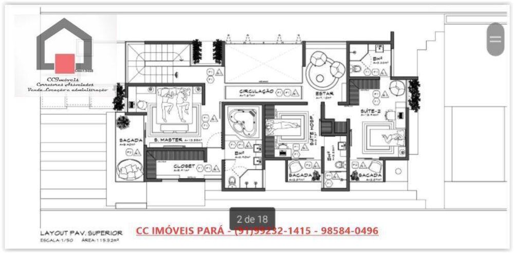 Casa de Condomínio à venda com 4 quartos, 270m² - Foto 22