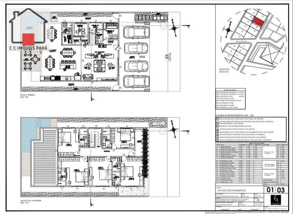 Casa de Condomínio, 5 quartos - Foto 1