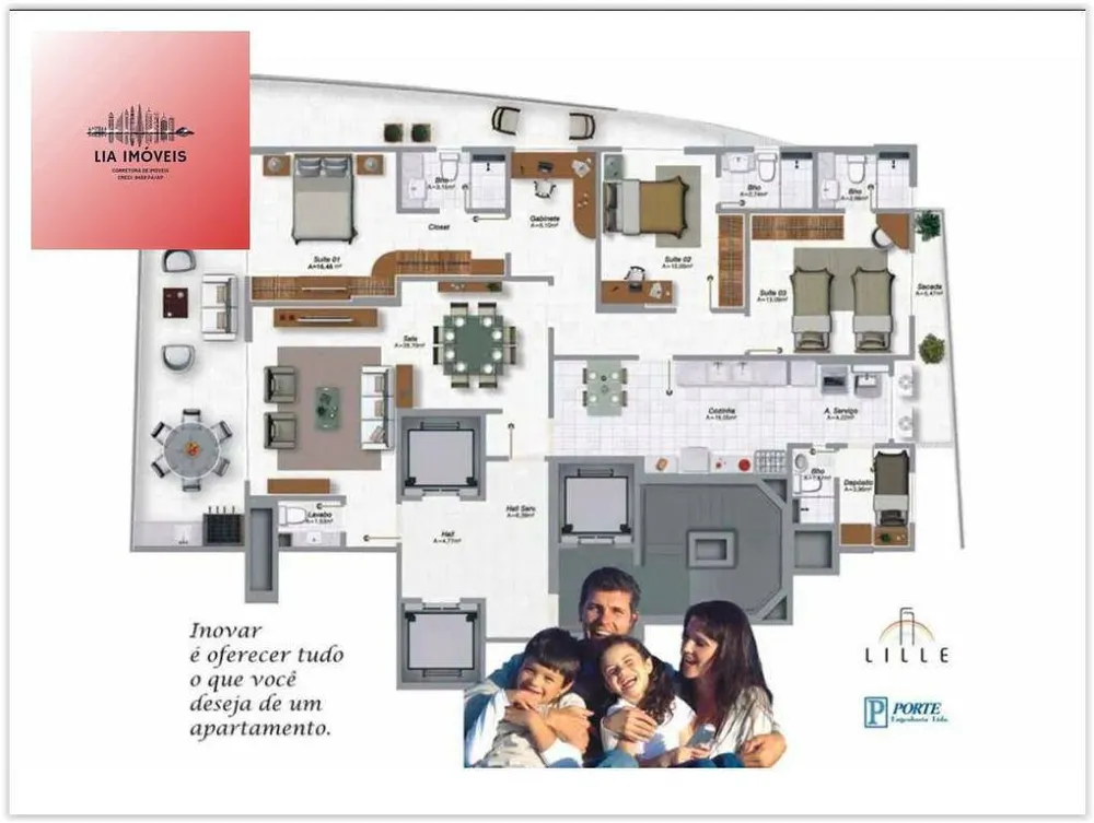 Apartamento, 3 quartos, 186 m² - Foto 14