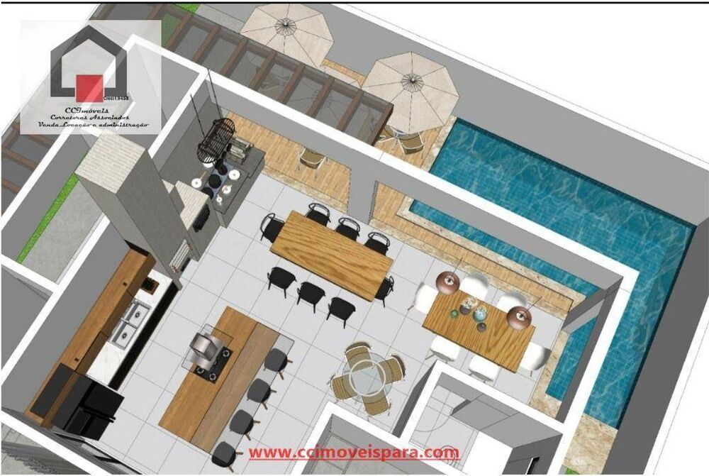 Casa de Condomínio à venda com 6 quartos, 320m² - Foto 3