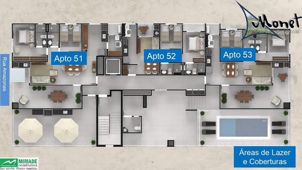 Apartamento, 2 quartos, 61 m² - Foto 9