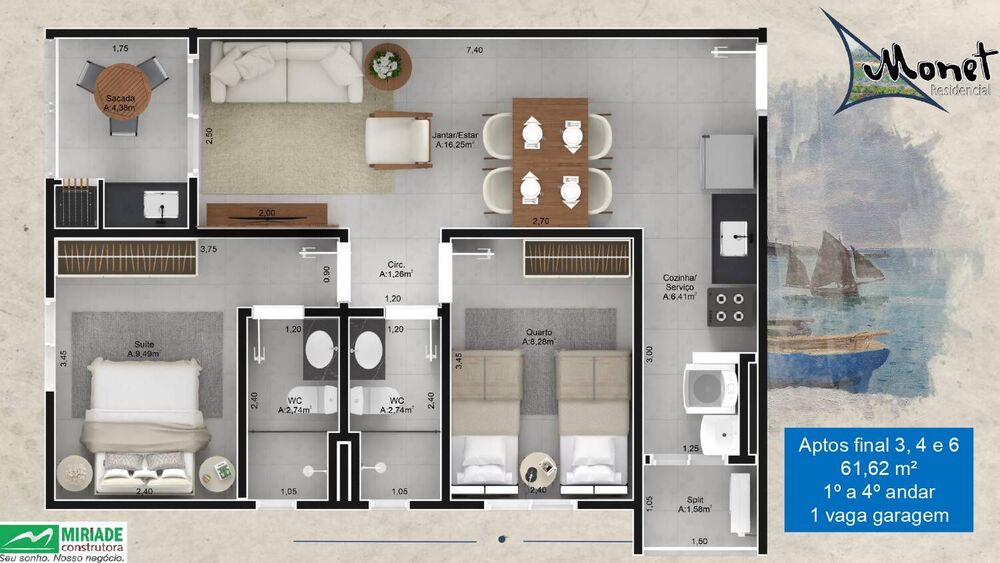 Apartamento, 2 quartos, 98 m² - Foto 21