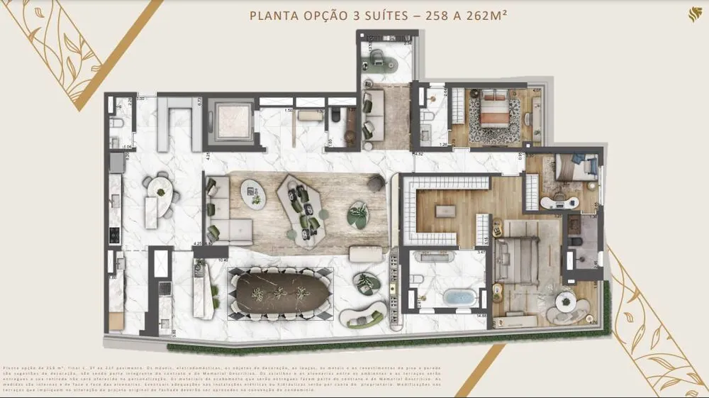 Apartamento, 4 quartos, 258 m² - Foto 6