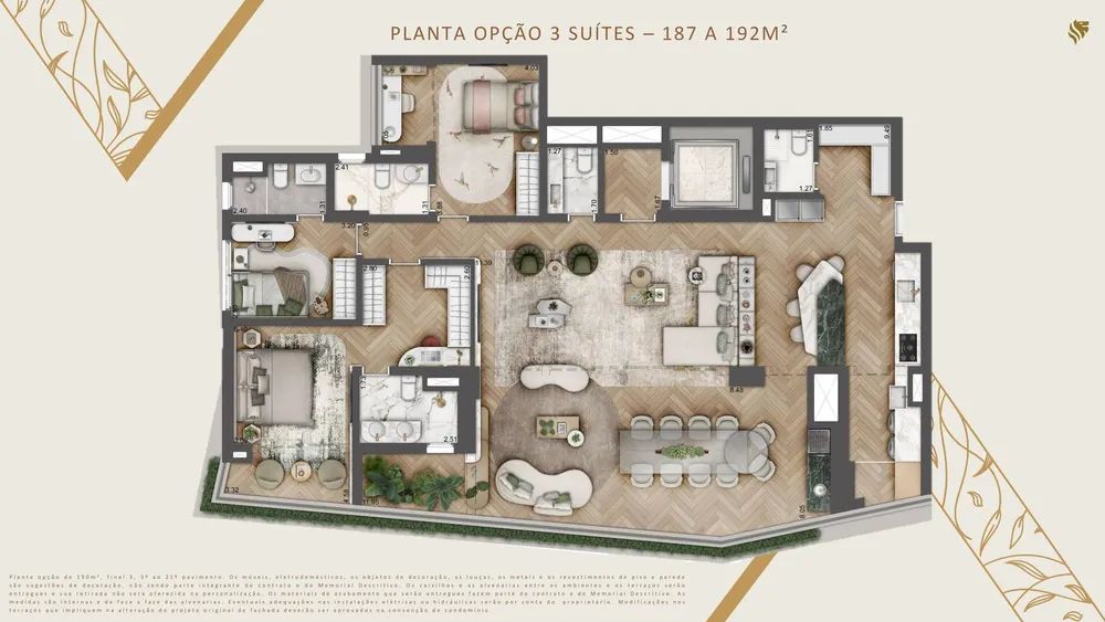 Apartamento, 4 quartos, 258 m² - Foto 10