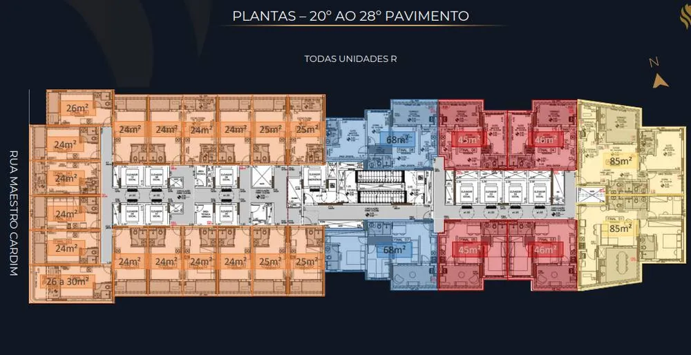 Apartamento, 1 quarto, 24 m² - Foto 9