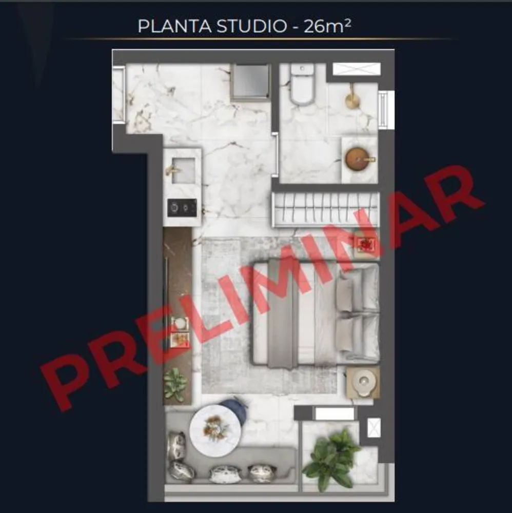 Apartamento, 1 quarto, 24 m² - Foto 14