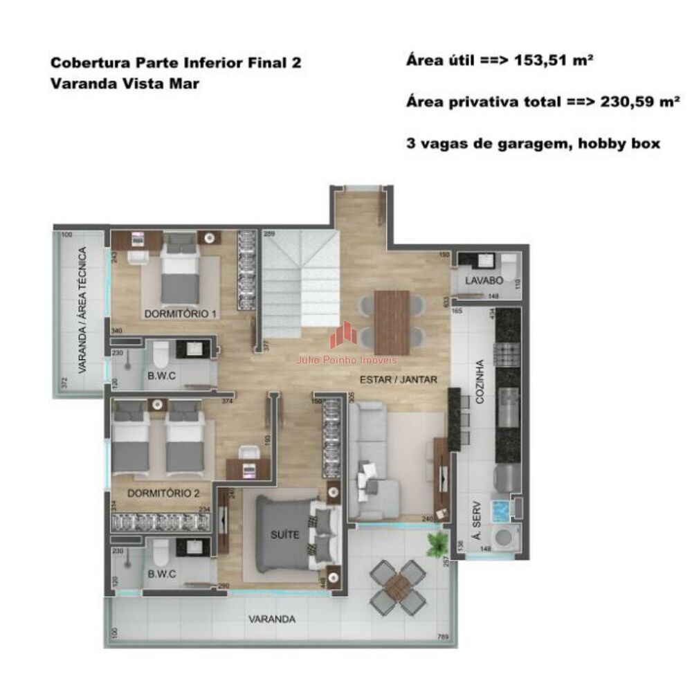 Apartamento, 3 quartos, 86 m² - Foto 2