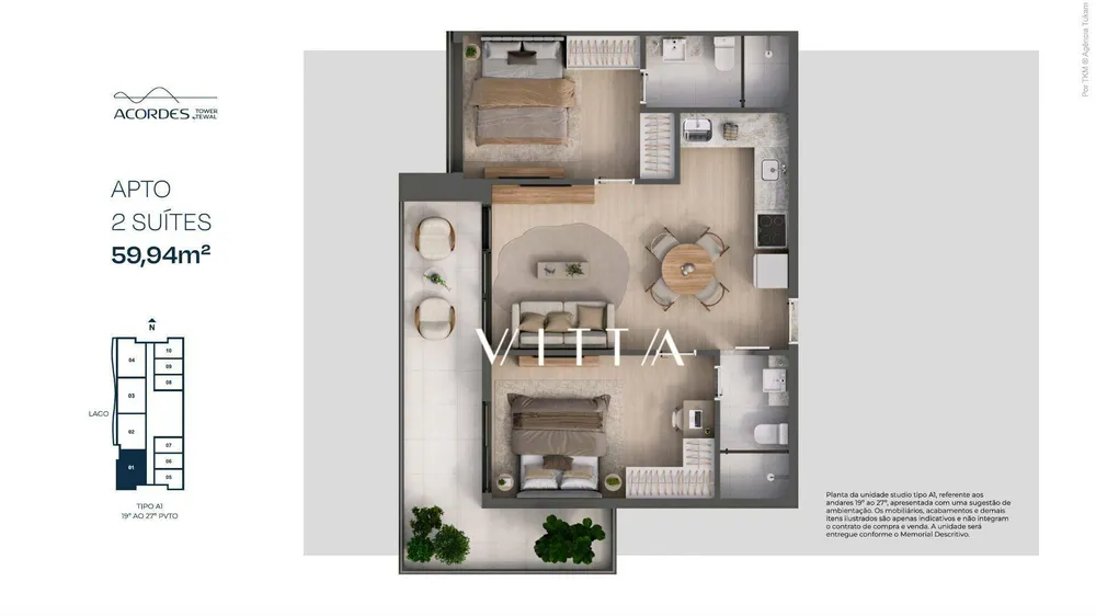 Kitnet-Studio, 25 m² - Foto 7