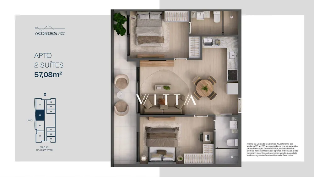 Kitnet-Studio, 25 m² - Foto 15