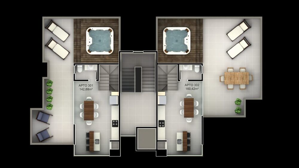Cobertura à venda com 3 quartos, 194M2 - Foto 1