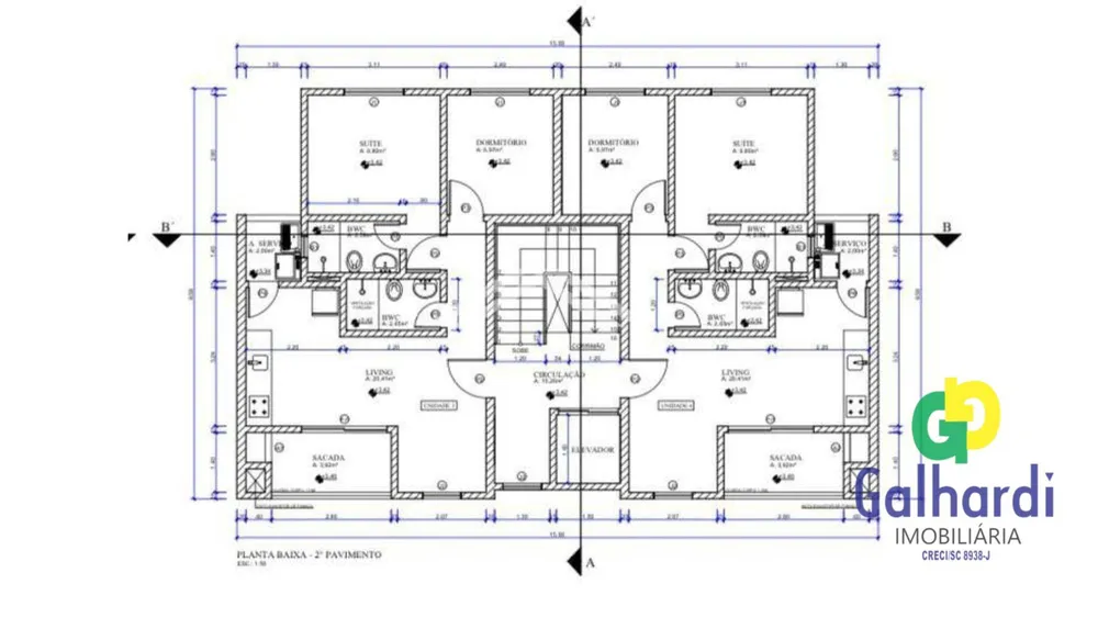 Apartamento, 2 quartos - Foto 3