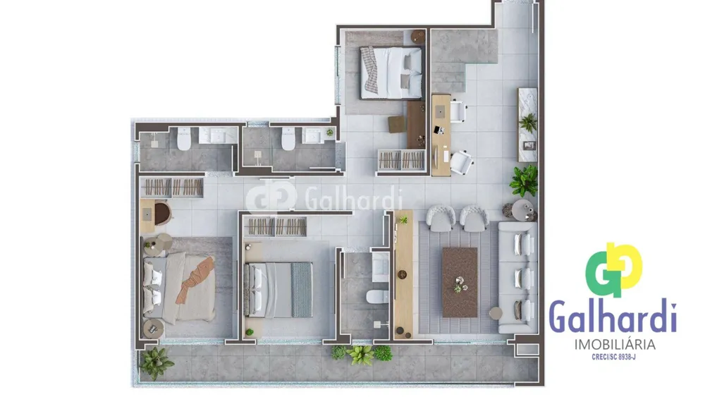 Apartamento, 3 quartos - Foto 6