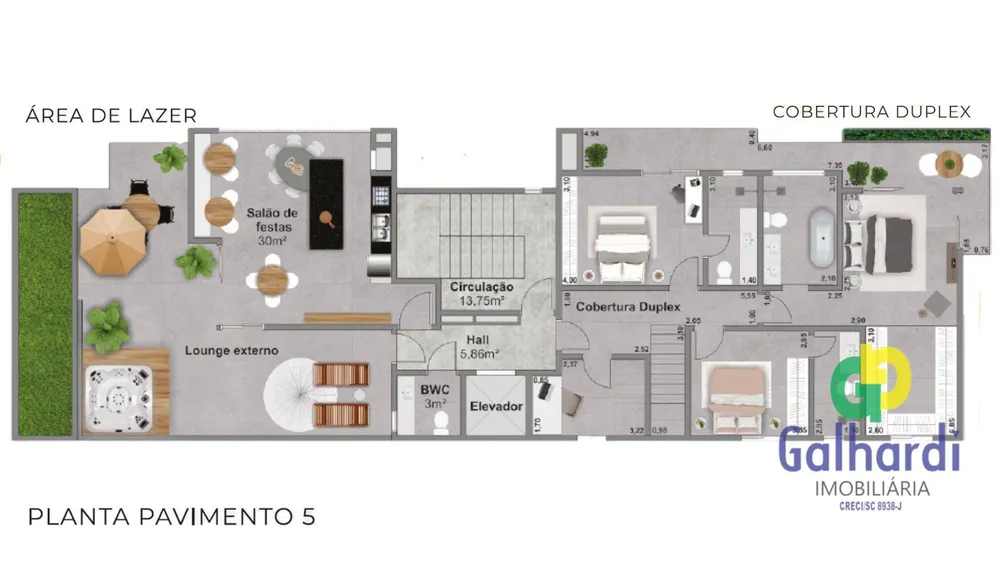 Apartamento, 3 quartos, 97 m² - Foto 21