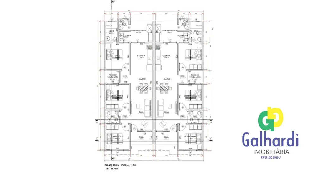 Casa, 3 quartos, 89 m² - Foto 16