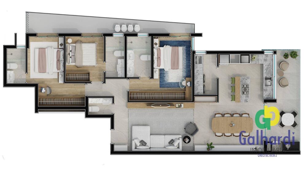 Apartamento, 3 quartos - Foto 10