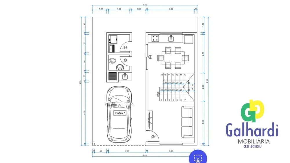Sobrado, 3 quartos, 97 m² - Foto 19