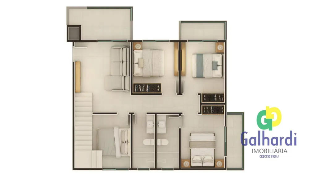 Apartamento, 3 quartos - Foto 7