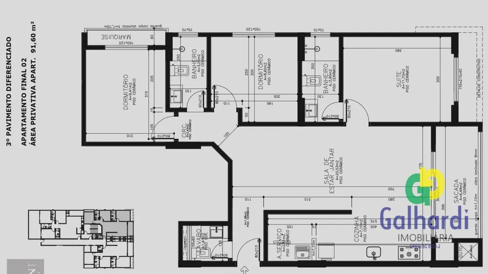 Apartamento, 3 quartos - Foto 3