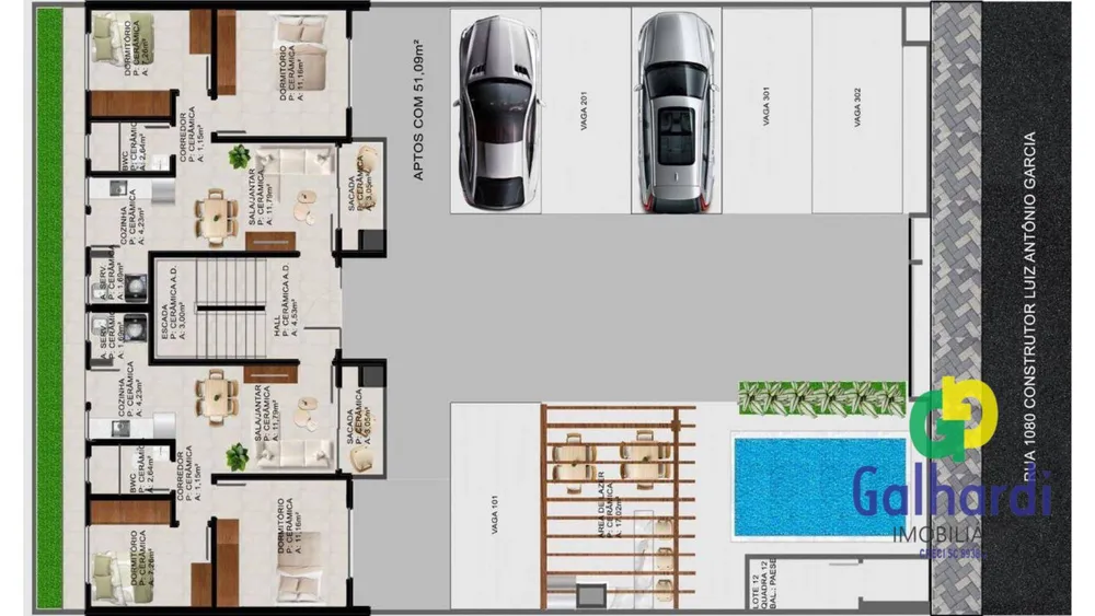 Apartamento, 2 quartos - Foto 6