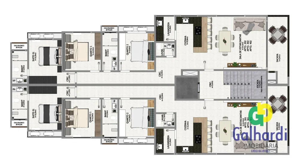 Apartamento, 3 quartos - Foto 16