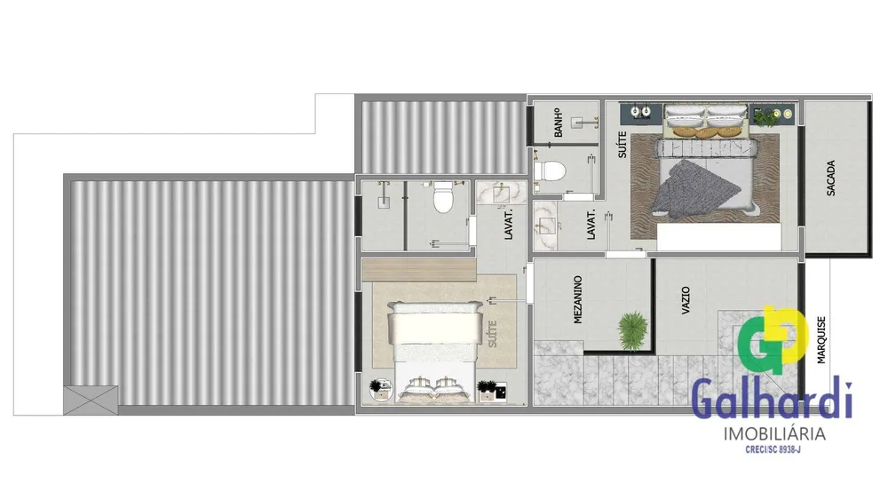 Sobrado, 3 quartos, 141 m² - Foto 13