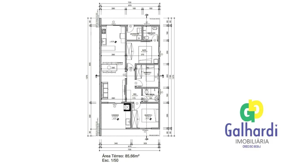 Casa, 3 quartos, 85 m² - Foto 15