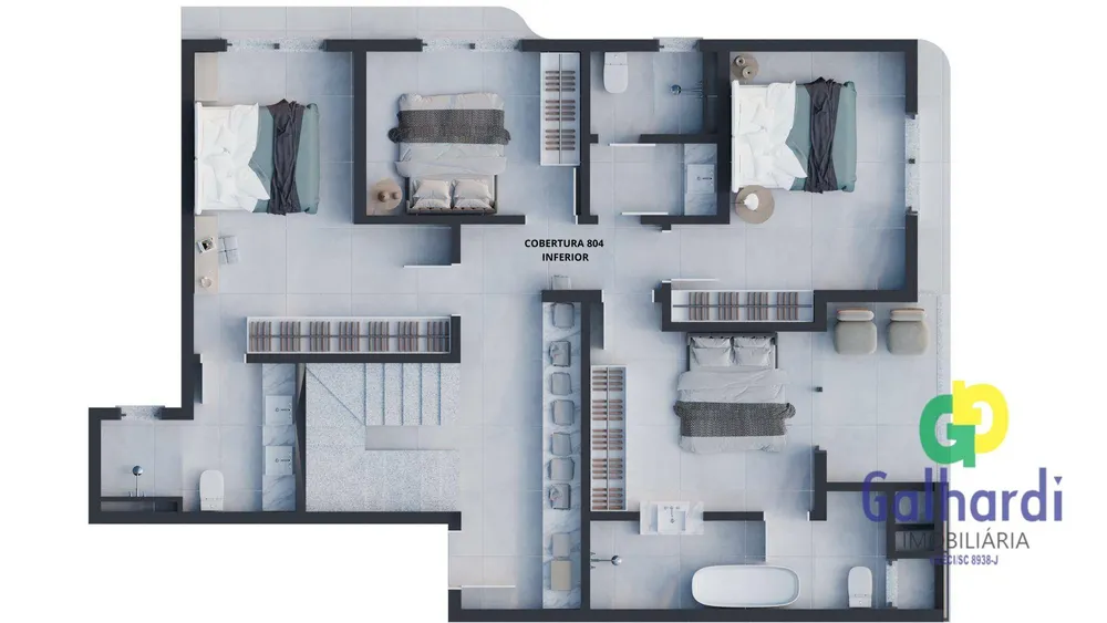 Apartamento, 3 quartos - Foto 9