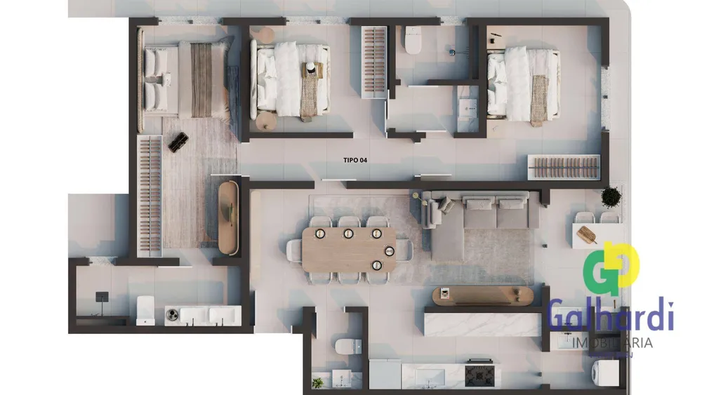 Apartamento, 3 quartos - Foto 13