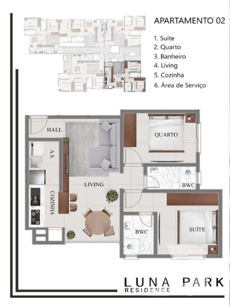 Apartamento, 2 quartos, 65 m² - Foto 8