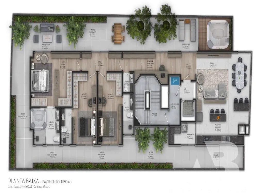 Apartamento, 3 quartos, 301 m² - Foto 8