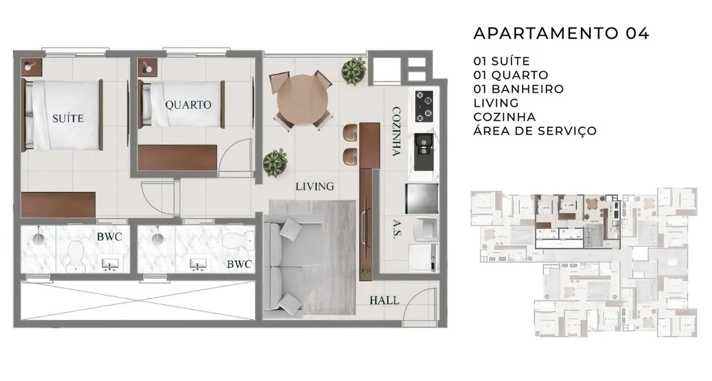 Apartamento, 2 quartos, 64 m² - Foto 11
