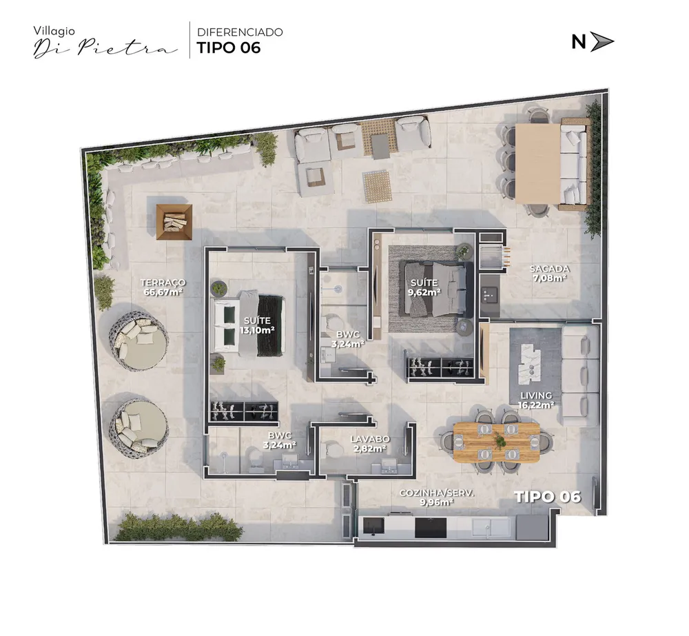 Apartamento, 2 quartos, 83 m² - Foto 5
