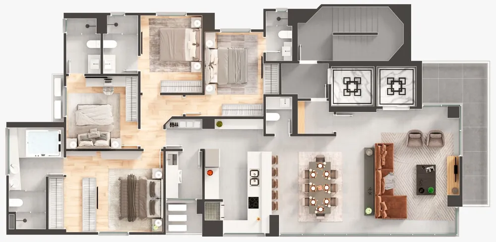 Sala-Conjunto, 125 m² - Foto 15