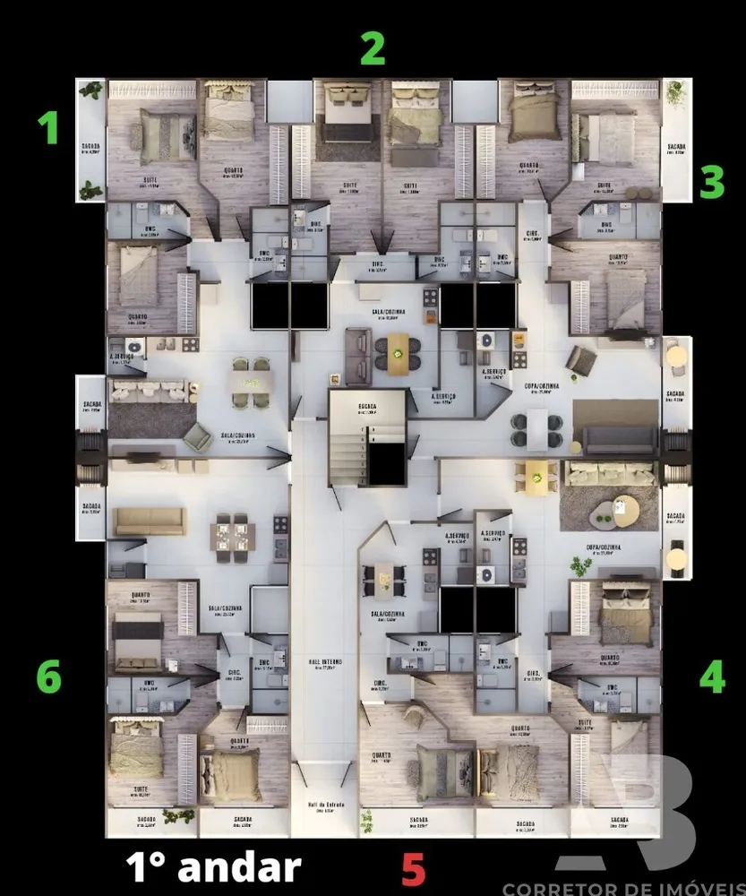 Apartamento, 2 quartos - Foto 6