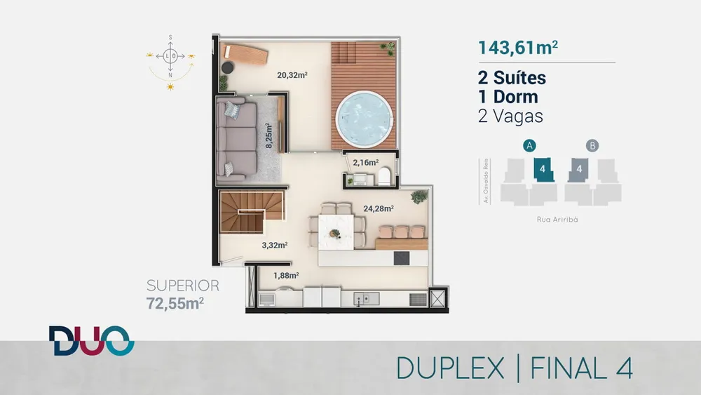 Sala-Conjunto, 144 m² - Foto 11