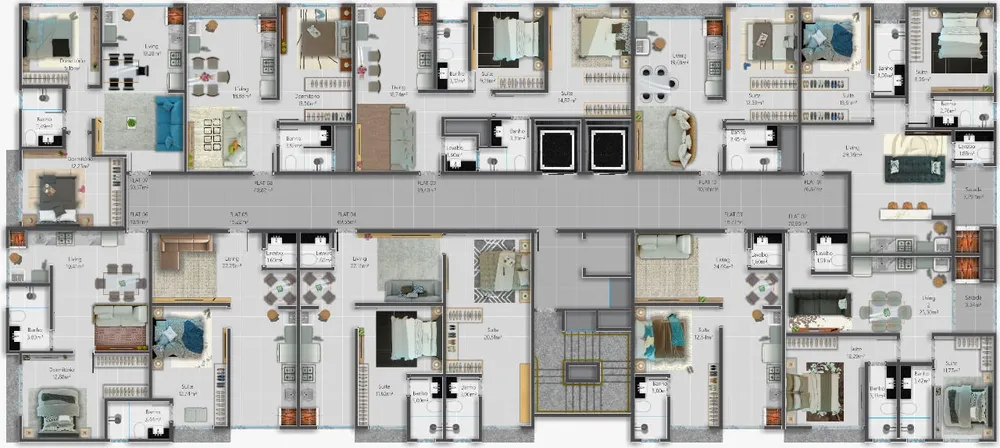 Apartamento, 1 quarto, 41 m² - Foto 7