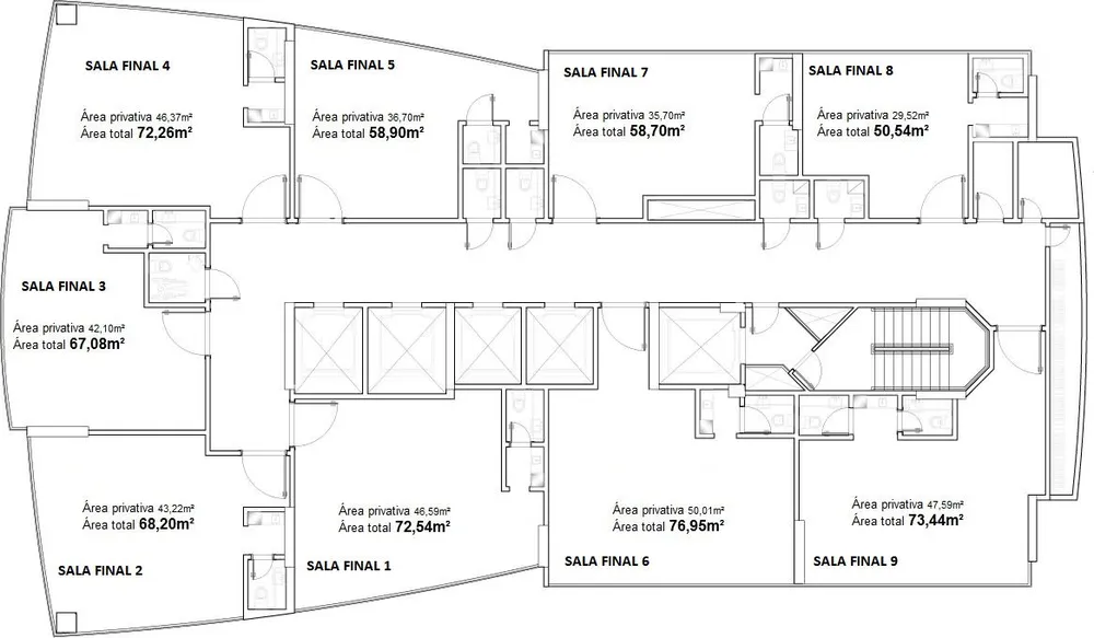 Sala-Conjunto, 139 m² - Foto 7
