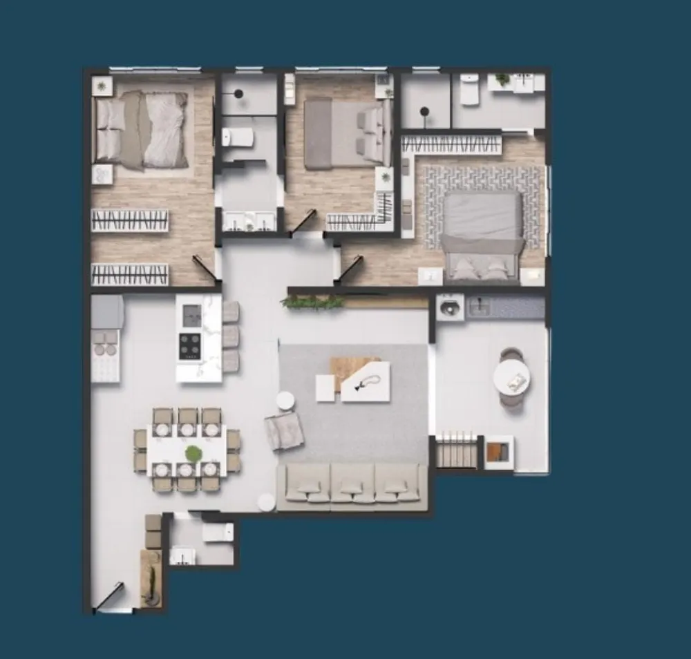 Apartamento, 4 quartos, 350 m² - Foto 22