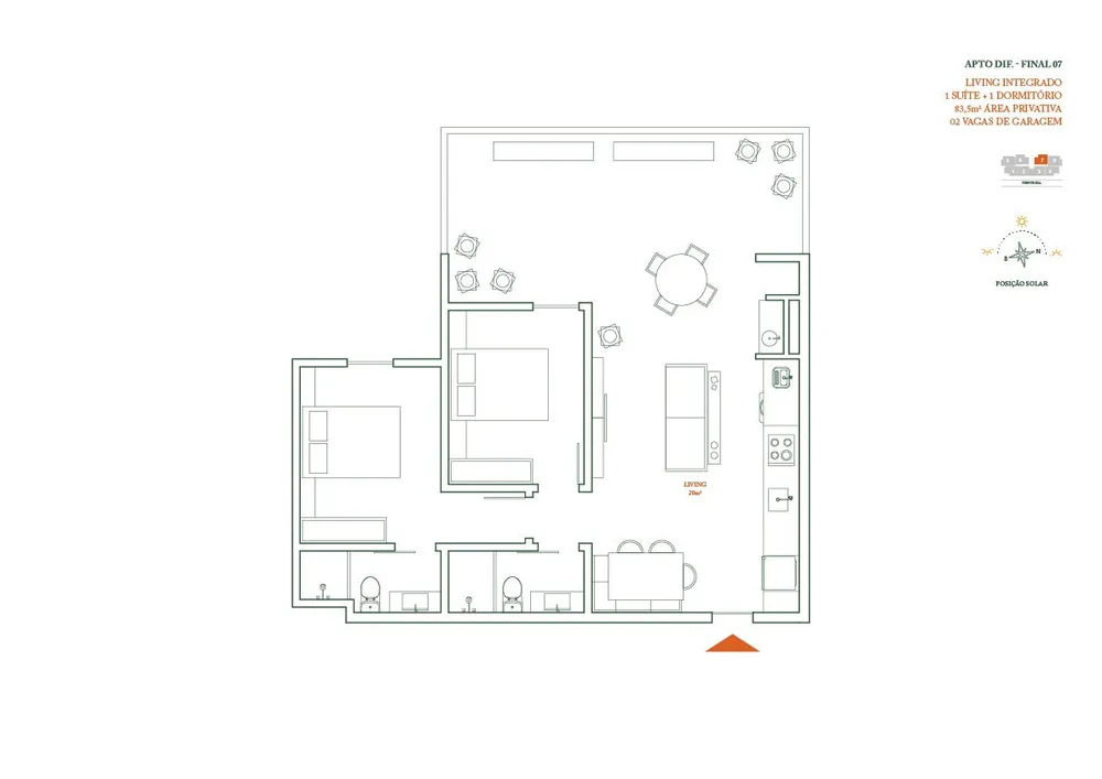 Apartamento, 2 quartos, 70 m² - Foto 15