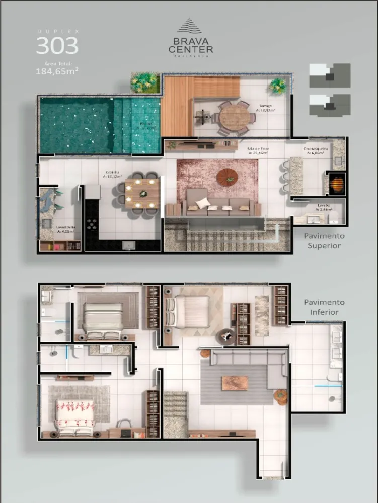 Cobertura, 4 quartos, 369 m² - Foto 13