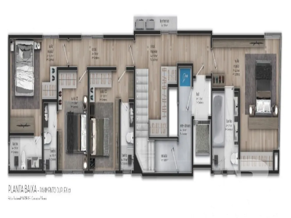 Cobertura, 4 quartos, 215 m² - Foto 3