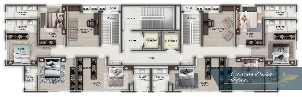 Apartamento, 3 quartos, 110 m² - Foto 10