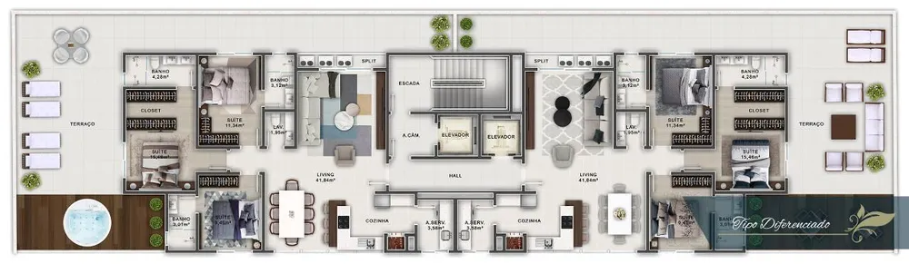 Apartamento, 3 quartos, 110 m² - Foto 4