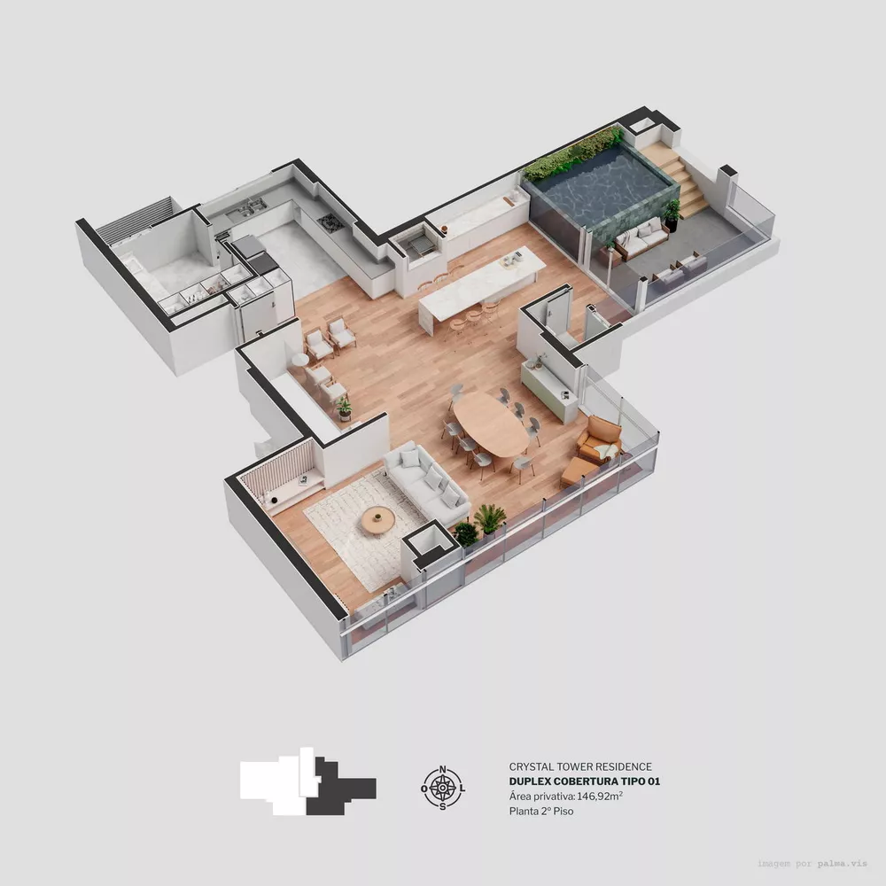 Apartamento, 4 quartos, 173 m² - Foto 7