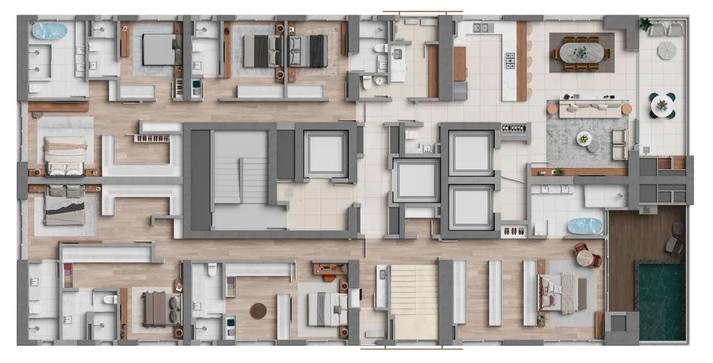 Apartamento, 4 quartos, 232 m² - Foto 14