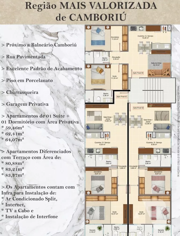 Apartamento à venda com 2 quartos - Foto 2