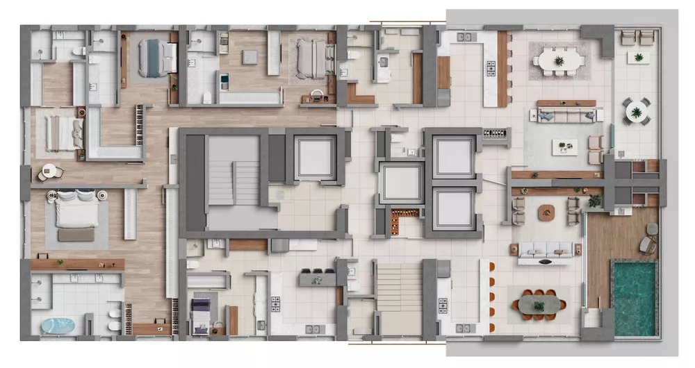 Apartamento, 4 quartos, 232 m² - Foto 5