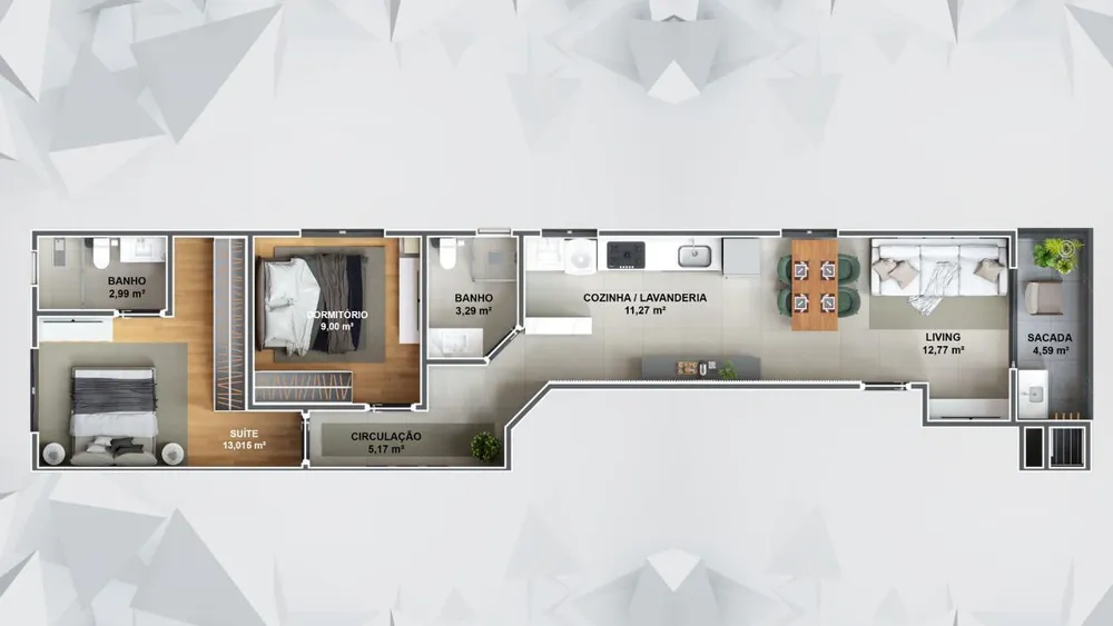 Apartamento, 2 quartos, 71 m² - Foto 15