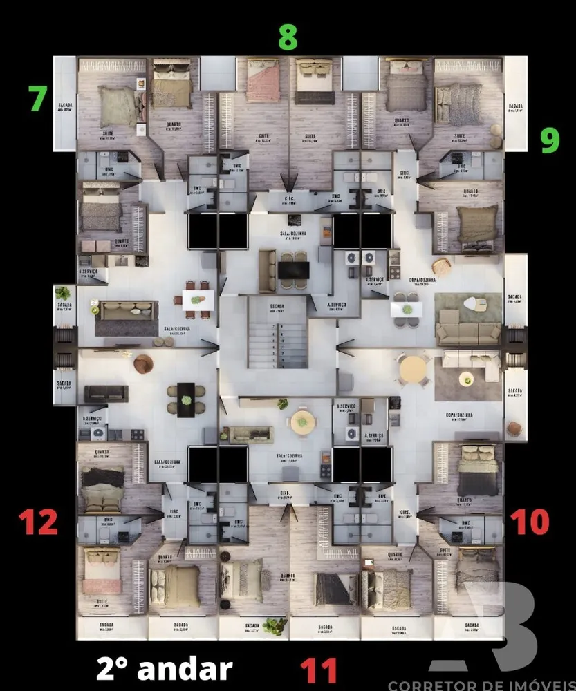 Apartamento, 3 quartos - Foto 6
