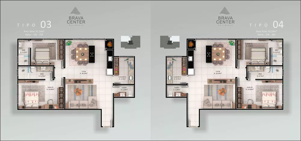 Apartamento, 3 quartos, 186 m² - Foto 12
